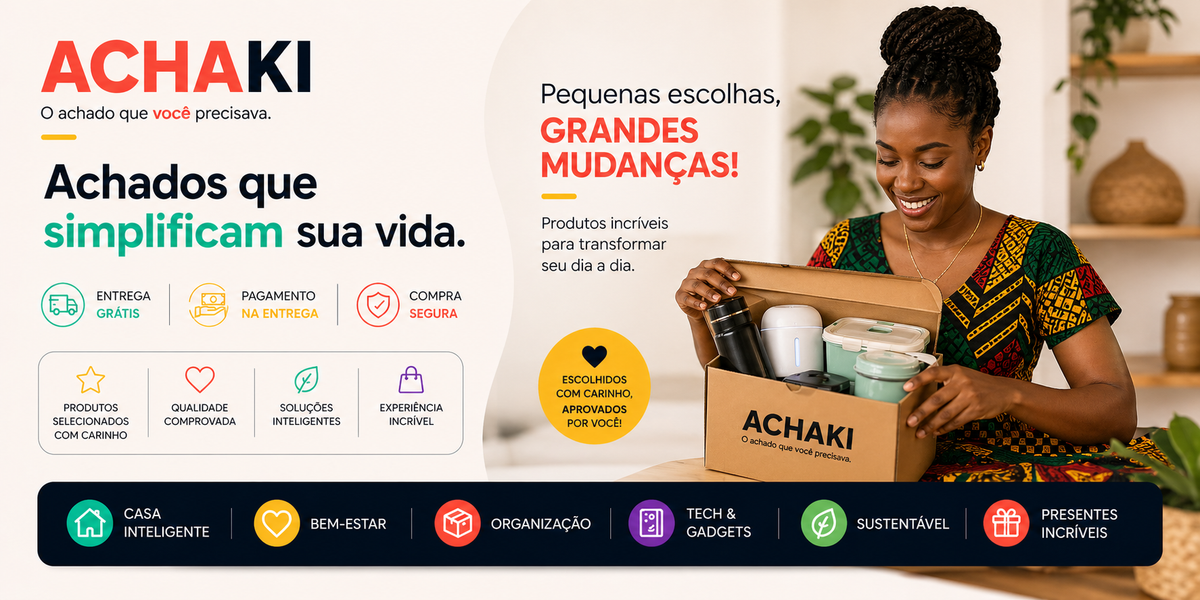 ACHAKI — produtos para o teu dia a dia